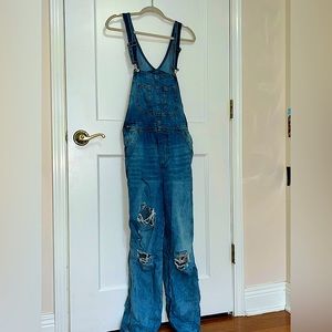 Divided Denim Overalls